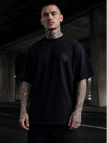 BPANDA Signal Division T-Shirt – male model front view