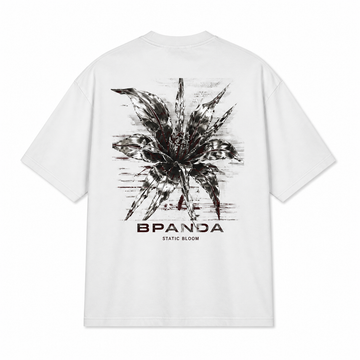 BPANDA Static Bloom T-Shirt – garment back view