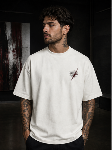 BPANDA Static Bloom T-Shirt – male model front view