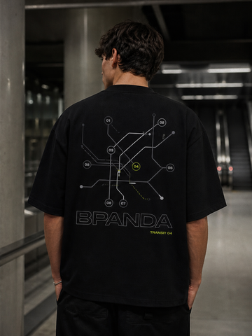 BPANDA Transit 04 T-Shirt – male model back view