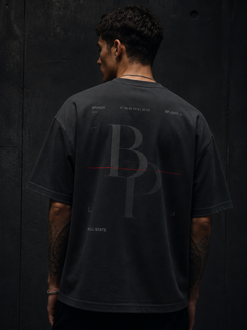 BPANDA Null State T-Shirt – male model back view