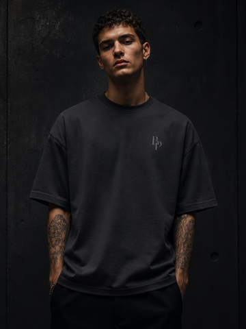 BPANDA Null State T-Shirt – male model front view